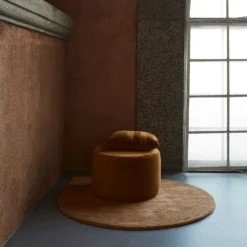 AYTM Stilla Matte Ø130cm, Amber -Hay || Linie Design || Bloomingville Verkäufe aytm stilla matte 130cm amber 1