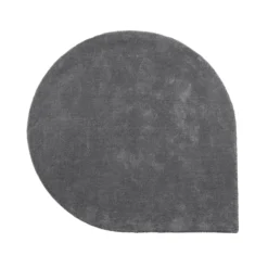 AYTM Stilla Matte Ø130cm, Dunkelgrau