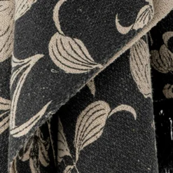 Bloomingville Mali Decke Recycelte Baumwolle 130x160 Cm, Schwarz / Beige -Hay || Linie Design || Bloomingville Verkäufe bloomingville mali throw black recycled cotton 3