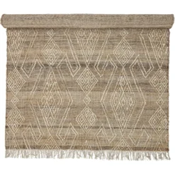 Bloomingville Rupen Teppich Jute 150x210 Cm, Natur