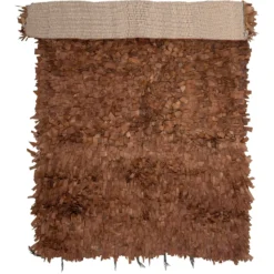 Bloomingville Serah Teppich Leder 120x180 Cm, Braun