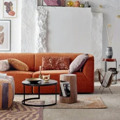 Bloomingville Sirius Baumwollteppich 245x75 Cm, Gelb -Hay || Linie Design || Bloomingville Verkäufe bloomingville sirius rug yellow cotton 3