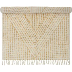 Bloomingville Stephi Teppich 120x180 Cm, Gelb