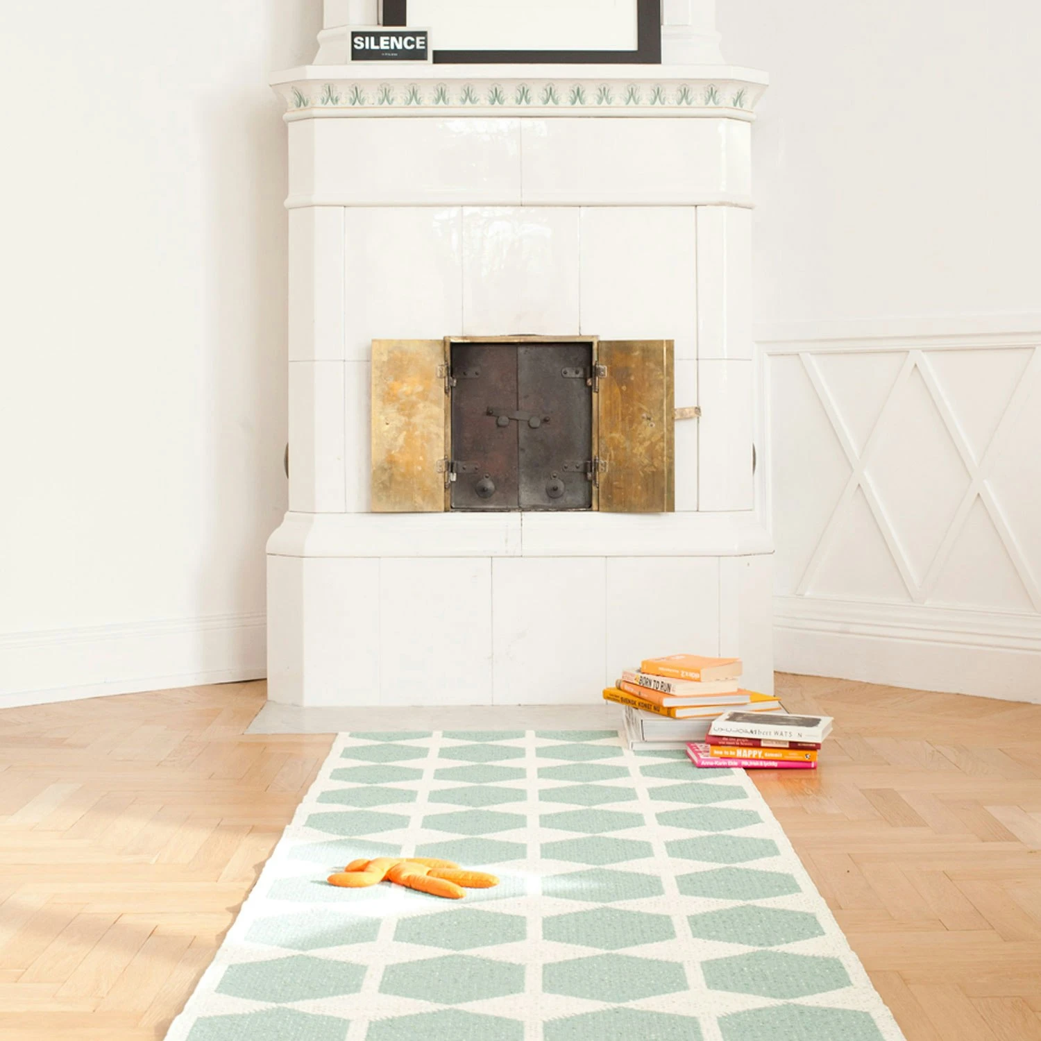 Anna Teppich Aqua, 70x200 Cm 2 Anna Teppich Aqua, 70x200 Cm – Bild 2