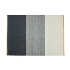 Design House Stockholm Fields Carpet 170x240 Cm, Blue/Grey