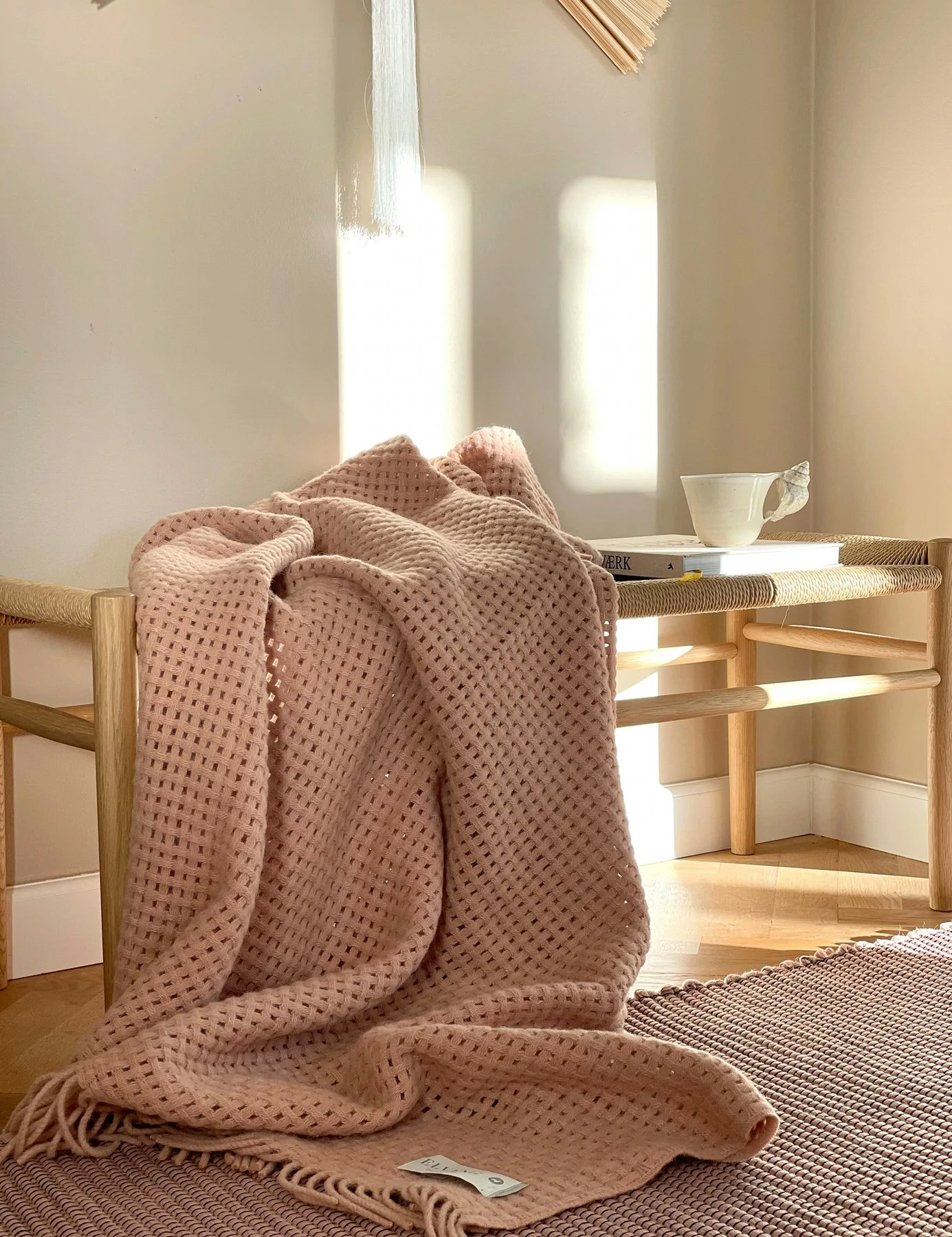 Basket Decke 130x200 Cm, Nude 3 Basket Decke 130x200 Cm, Nude – Bild 3