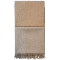 Blocks Decke 130x190 Cm, Kamelhaarfarben