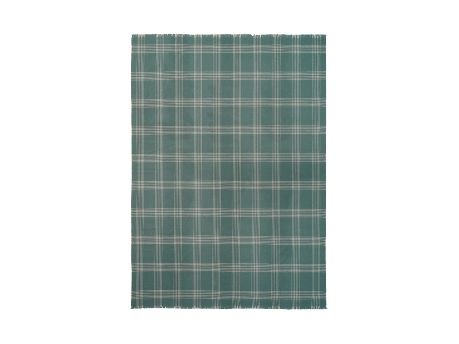 Check Decke 130x190 Cm, Grün 2 Check Decke 130x190 Cm, Grün – Bild 2
