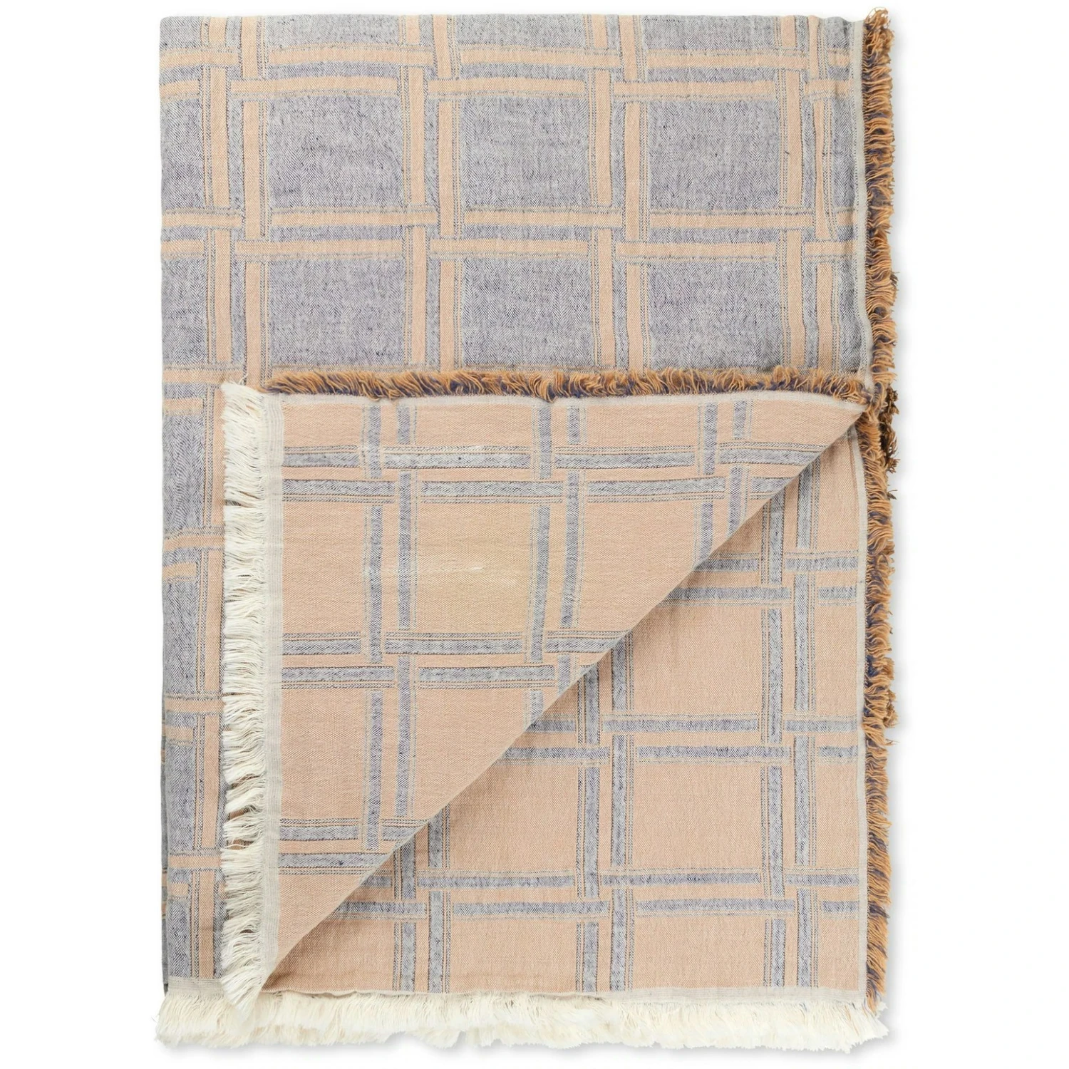 Dahlia Decke 130x180 Cm, Crown Blue 1 Dahlia Decke 130x180 Cm, Crown Blue