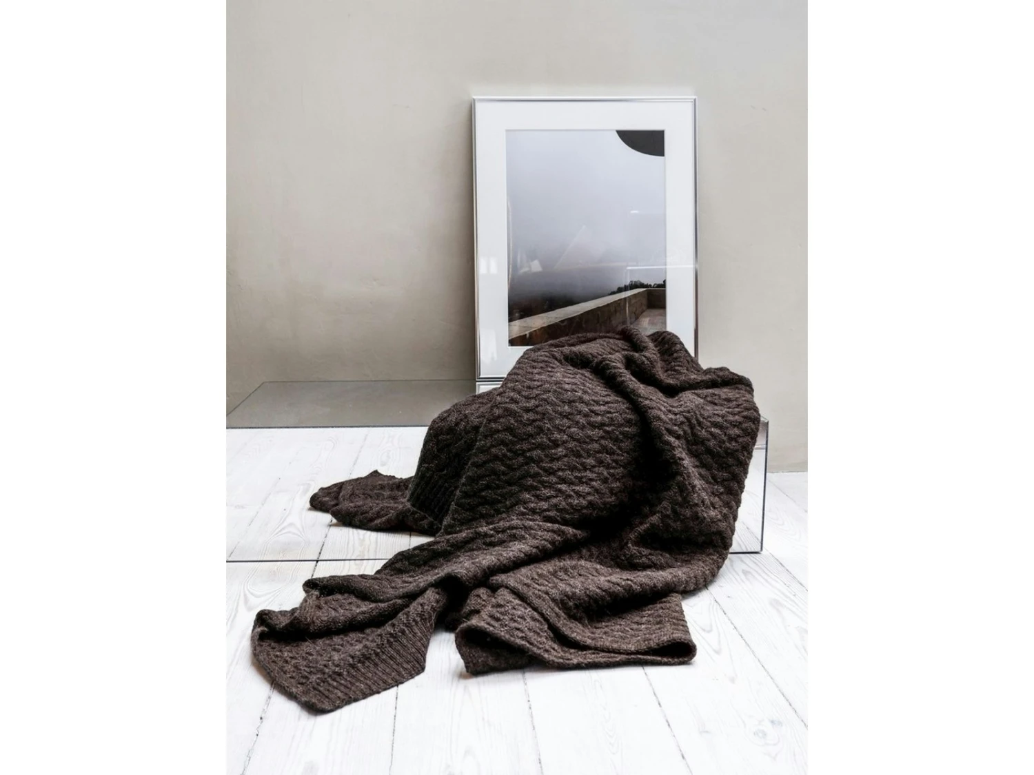 Sailor Decke 130x180 Cm, Braun 2 Sailor Decke 130x180 Cm, Braun – Bild 2