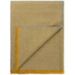 Skyfall Decke 130x190 Cm, Ockerfarben