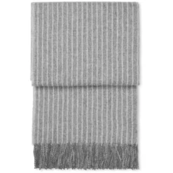 Stripes Decke 130x200 Cm, Grau