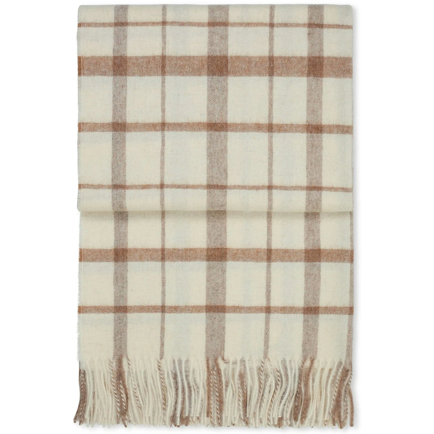 Tweed Decke 130x200 Cm, Mocca 1 Tweed Decke 130x200 Cm, Mocca