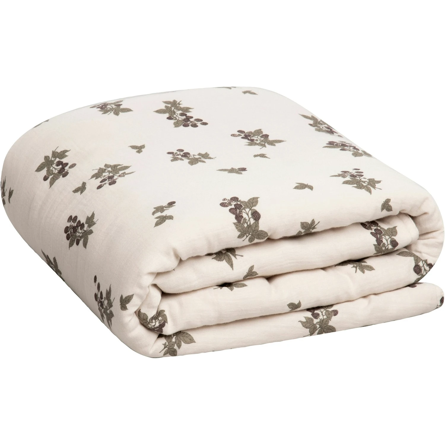 Blackberry Muslin Gefüllte Decke, 100x140 Cm 1 Blackberry Muslin Gefüllte Decke, 100x140 Cm