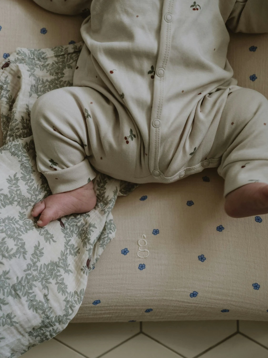 Bleu Wickelauflagenbezug Musselin, 50x70 Cm 4 Bleu Wickelauflagenbezug Musselin, 50x70 Cm – Bild 4