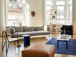 Hay Moiré Kelim Teppich, 170x240 Cm / Blau -Hay || Linie Design || Bloomingville Verkäufe hay moire kelim 170 x 240 blue 3