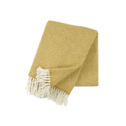 Klippan Yllefabrik Samba Plaid, Gelb