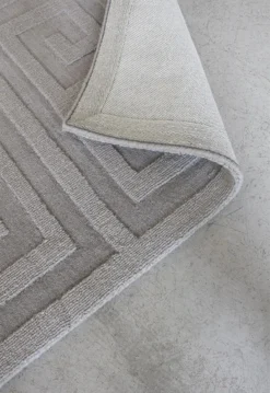 Cubes Teppich True Greige, 180x270 Cm -Hay || Linie Design || Bloomingville Verkäufe layered cubes 2