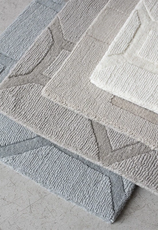 Entrance Wollteppich 180x270 Cm, Knochenweiß 5 Entrance Wollteppich 180x270 Cm, Knochenweiß – Bild 5