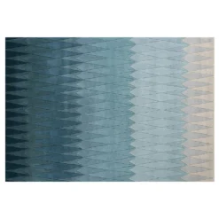 Linie Design Acacia Matte 140x200 Cm, Blau