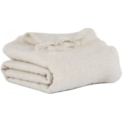Mille Notti Senzo Throw 130x170 Cm, Offwhite