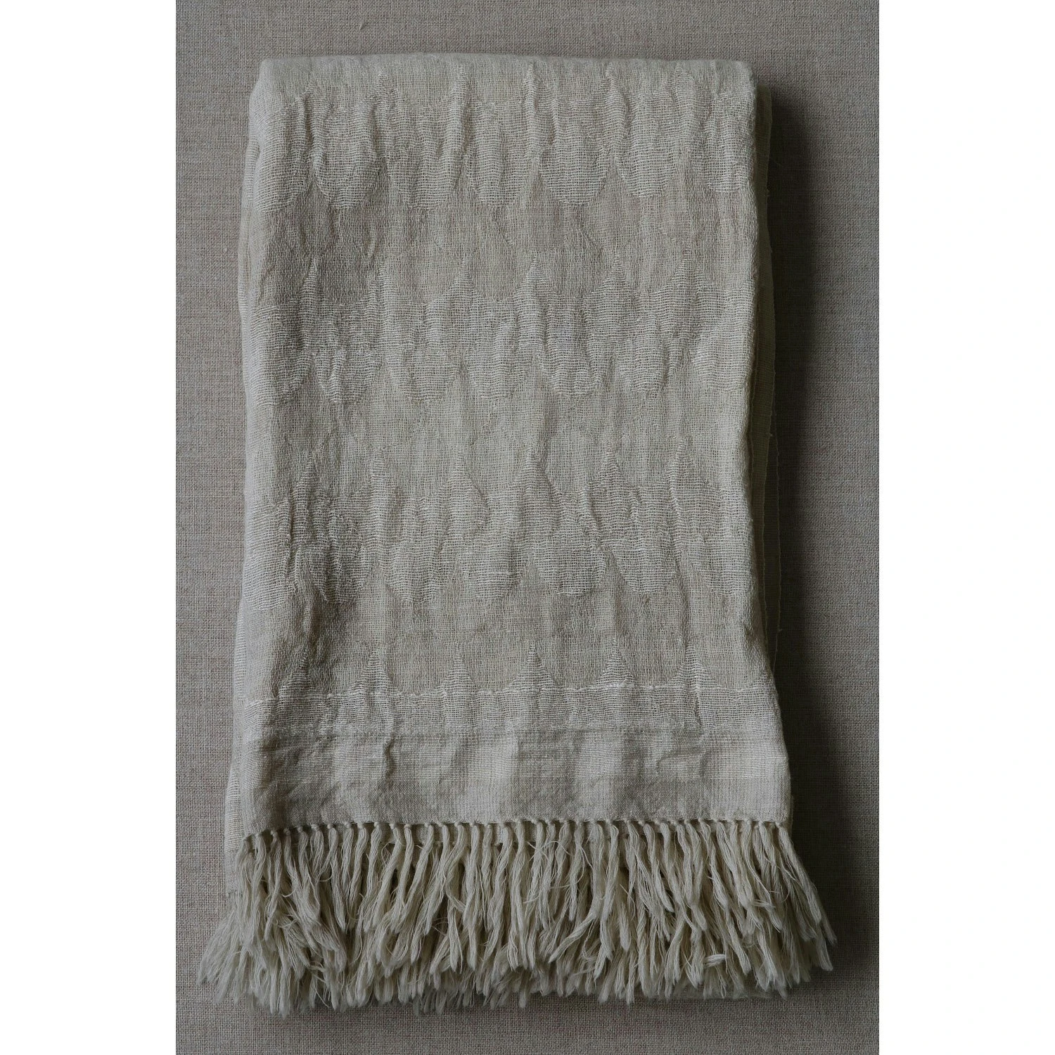 Nagano Tagesdecke / Plaid 130x220 Cm, Fayenceweiß 1 Nagano Tagesdecke / Plaid 130x220 Cm, Fayenceweiß