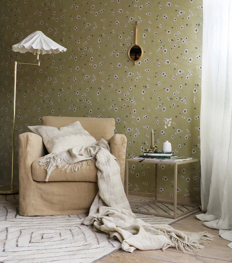 Nagano Tagesdecke / Plaid 130x220 Cm, Fayenceweiß 3 Nagano Tagesdecke / Plaid 130x220 Cm, Fayenceweiß – Bild 3