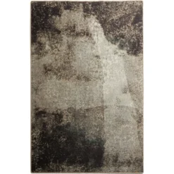 Muubs Earth Teppich Recyceltes Plastik 200x300 Cm, Grau