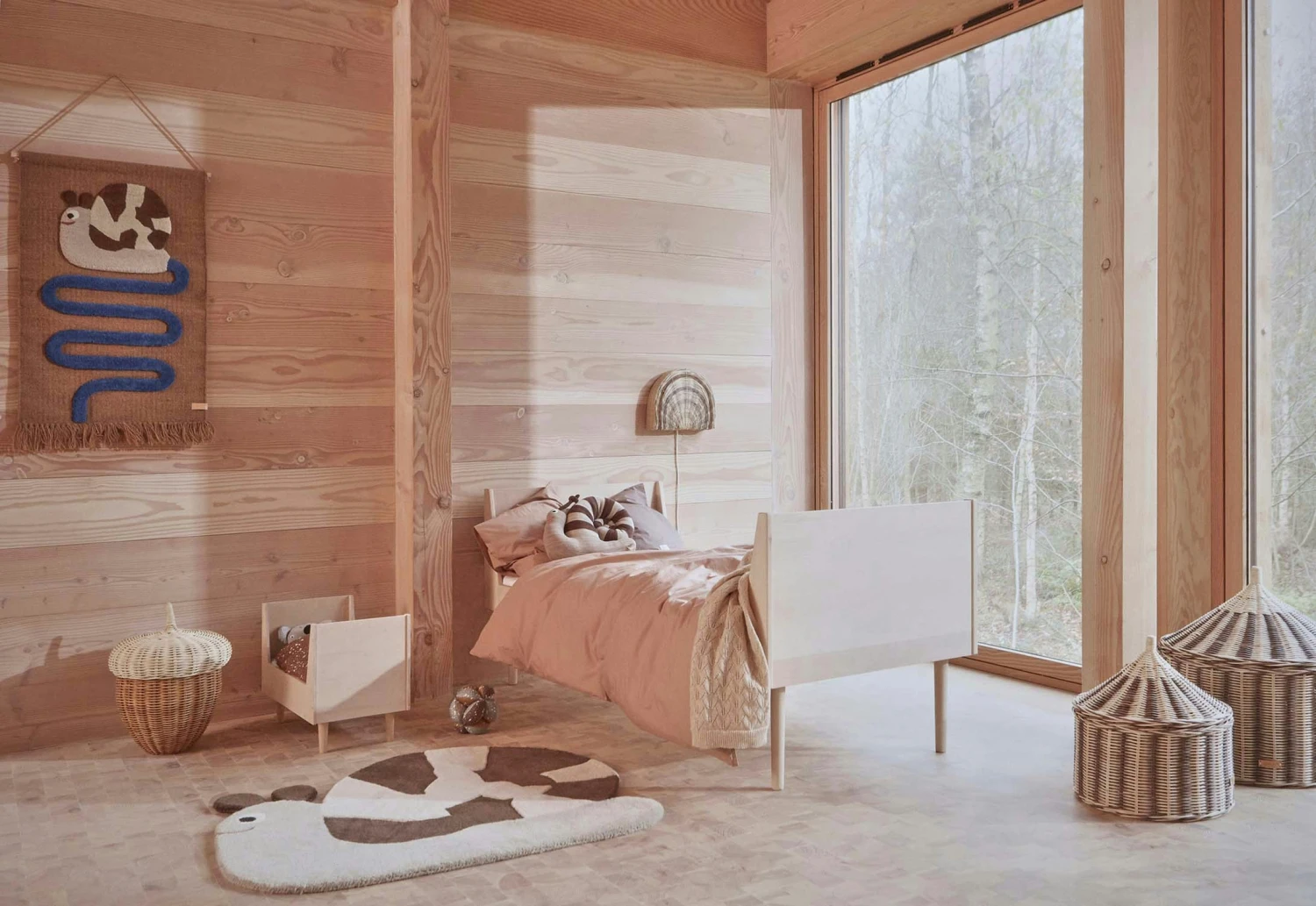 OYOY Lana Decke Merinowolle, Off-white 2 OYOY Lana Decke Merinowolle, Off-white – Bild 2