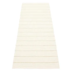 Carl Matte 70x180cm, Vanilla/White