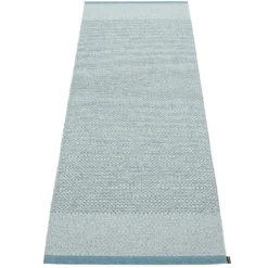 Edit Teppich Dove Blue / Blue Fog / Stone Metallic, 85x260 Cm