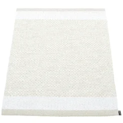 Edit Teppich Fossil / White / White Metallic, 60x85 Cm