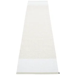 Edit Teppich Fossil / White / White Metallic, 70x300 Cm