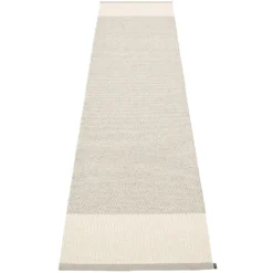 Edit Teppich Leinen / Vanilla / Stone Metallic, 70x300 Cm