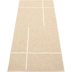 Fred Teppich 70x180 Cm, Beige / Vanilla