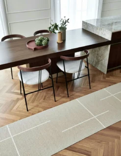 Fred Teppich 70x270 Cm, Beige / Vanilla -Hay || Linie Design || Bloomingville Verkäufe pappelina fred beige v rug 70x90cm 9