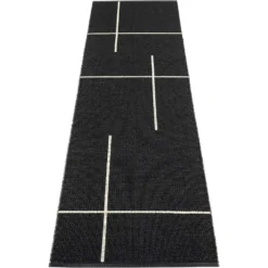 Fred Teppich 70x270 Cm, Black / Vanilla