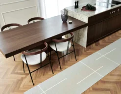 Fred Teppich 70x90 Cm, Linen / Vanilla -Hay || Linie Design || Bloomingville Verkäufe pappelina fred linen v rug 70x90cm 9 1