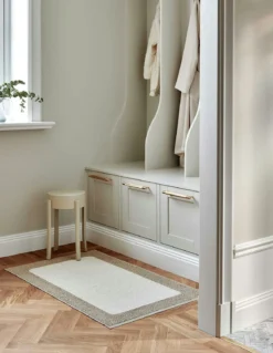 Ilda Teppich 70x180 Cm, Beige / Vanilla -Hay || Linie Design || Bloomingville Verkäufe pappelina ilda beige v rug 180x180cm 9 3