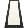 Ilda Teppich 70x240 Cm, Black / Vanilla