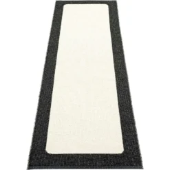 Ilda Teppich 70x240 Cm, Black / Vanilla