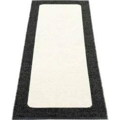 Ilda Teppich 70x180 Cm, Black / Vanilla