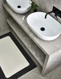 Ilda Teppich 70x180 Cm, Black / Vanilla -Hay || Linie Design || Bloomingville Verkäufe pappelina ilda black v rug 180x180cm 7 2