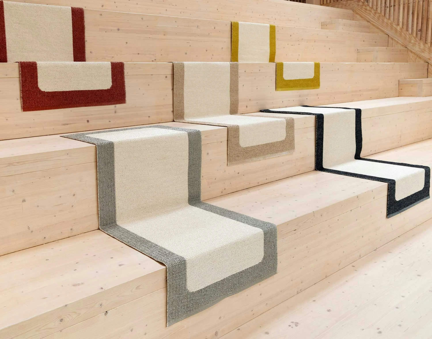 Ilda Teppich 180x180 Cm, Black / Vanilla 6 Ilda Teppich 180x180 Cm, Black / Vanilla – Bild 6