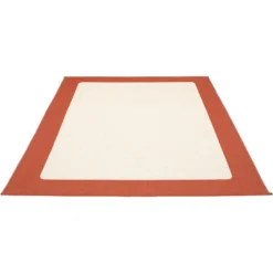 Ilda Teppich 180x180 Cm, Brick / Vanilla