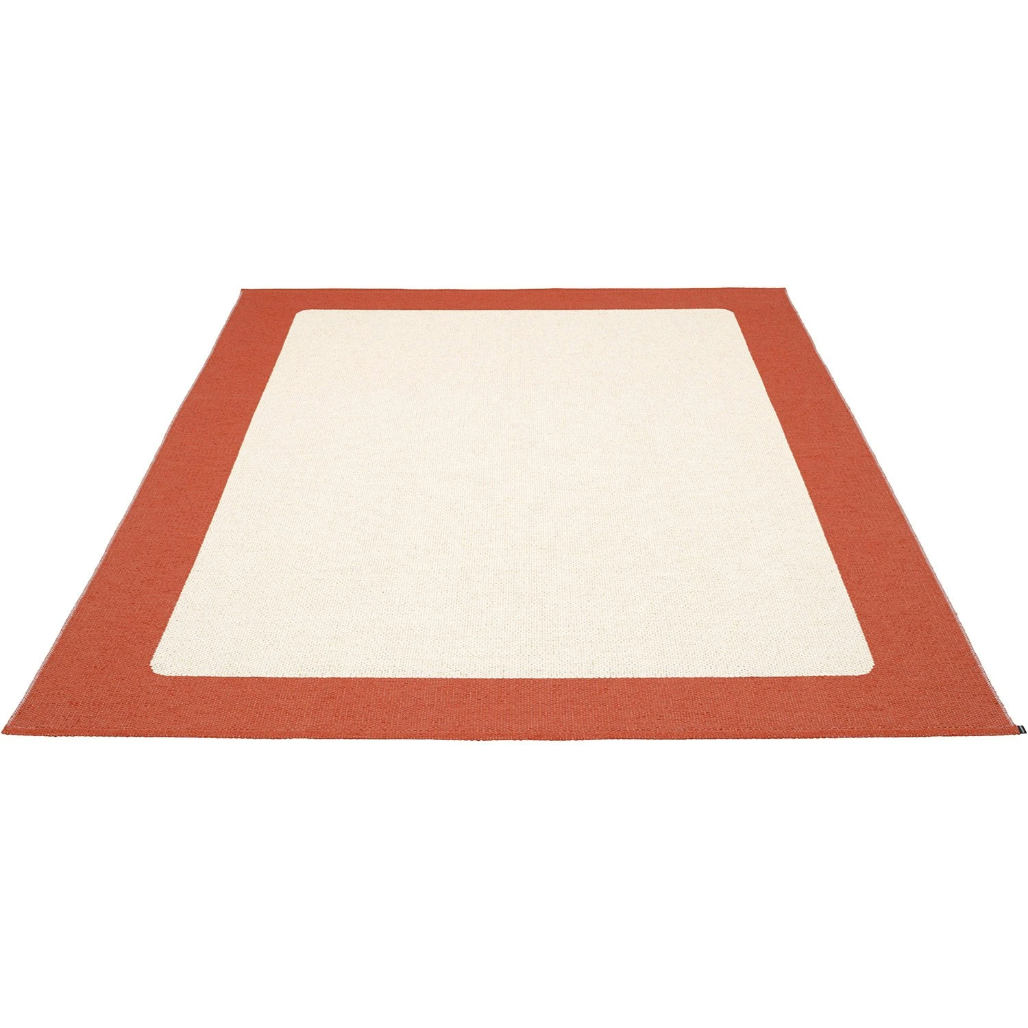 Ilda Teppich 180x180 Cm, Brick / Vanilla 1 Ilda Teppich 180x180 Cm, Brick / Vanilla