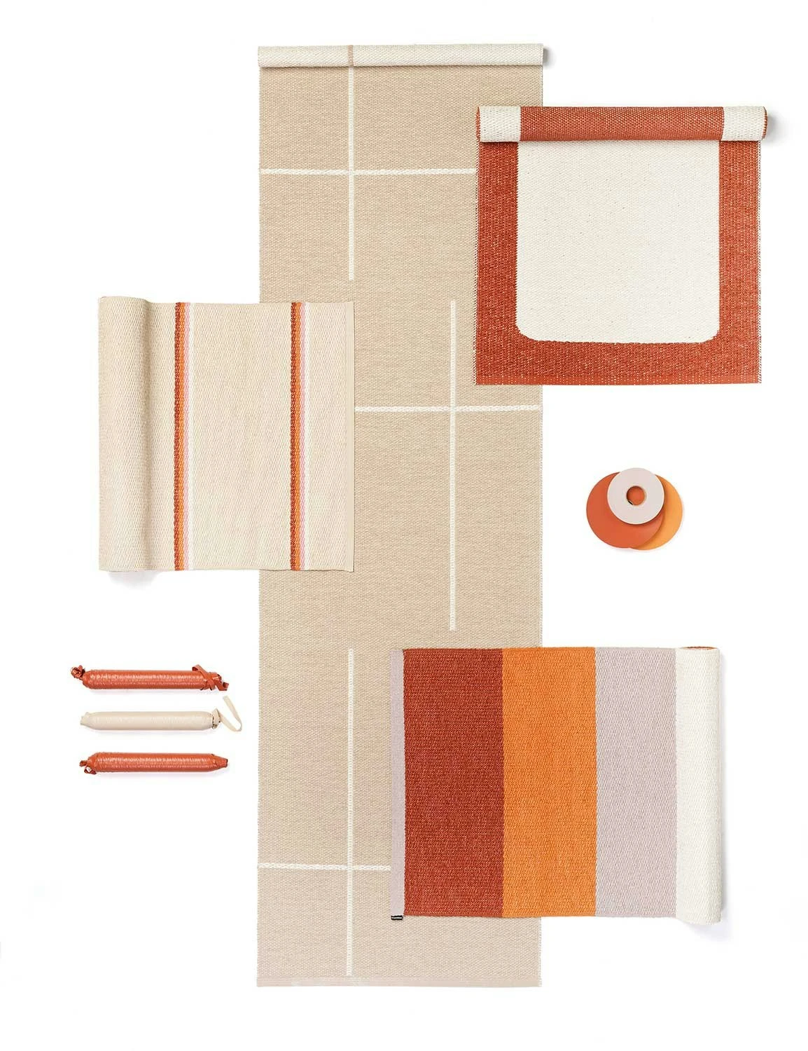 Ilda Teppich 180x260 Cm, Brick / Vanilla 2 Ilda Teppich 180x260 Cm, Brick / Vanilla – Bild 2