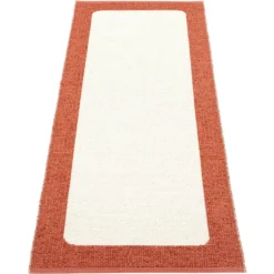 Ilda Teppich 70x180 Cm, Brick / Vanilla