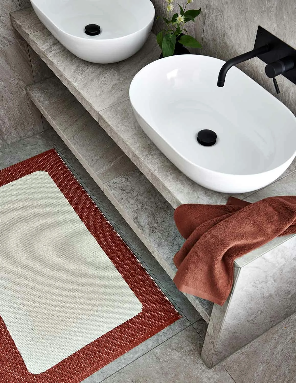 Ilda Teppich 180x260 Cm, Brick / Vanilla 3 Ilda Teppich 180x260 Cm, Brick / Vanilla – Bild 3