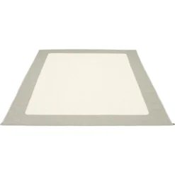 Ilda Teppich 180x180 Cm, Warm Grey / Vanilla